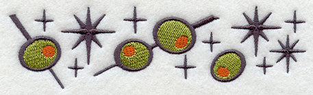 Retro Martini Border - Image 2