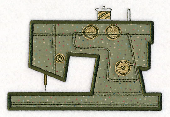 Retro Sewing Machine 3 (Applique) - Image 4