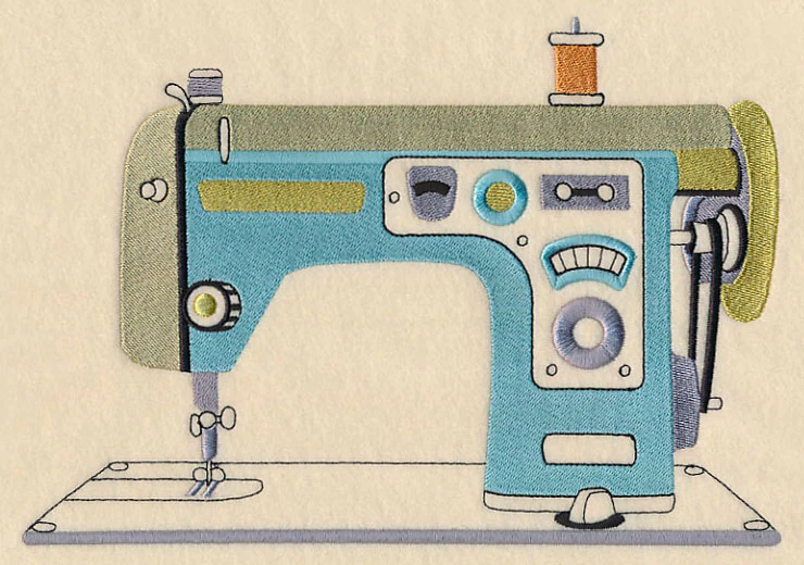 Retro Sewing Machine - Image 4