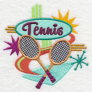 Retro Tennis Racket Medley - Image 5