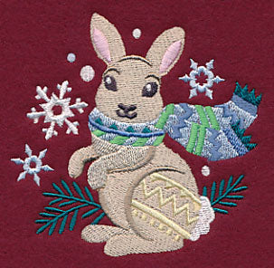 Retro Winter Bunny - Image 5