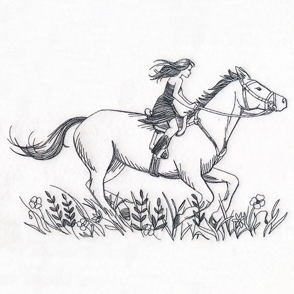 Ride Wild Horse and Girl - Image 5