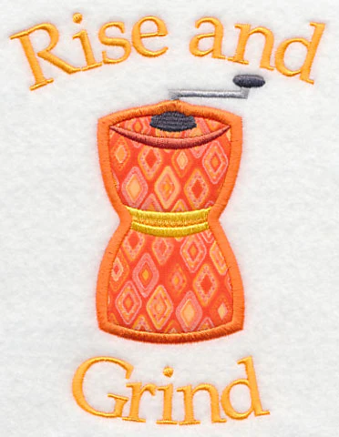 Rise & Grind (Applique) - Image 2