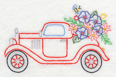 Roadster in Bloom (Vintage) - Image 2