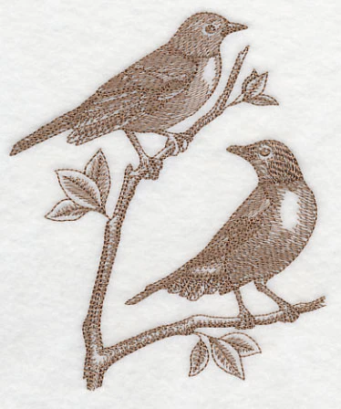 Robins (Toile) - Image 3