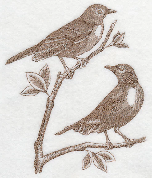 Robins (Toile) - Image 4