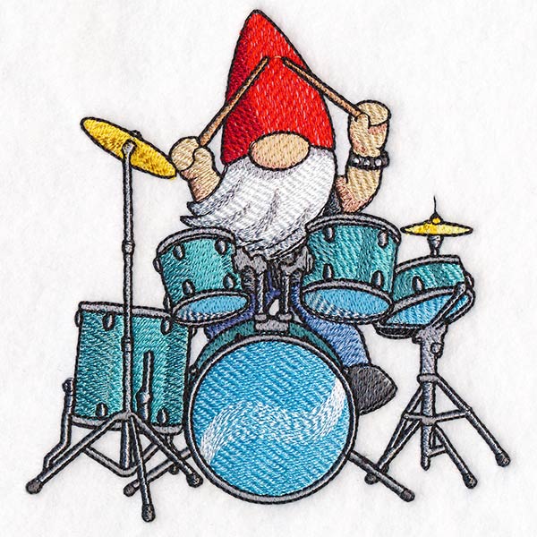 Rock On Drummer Gnome - Image 2