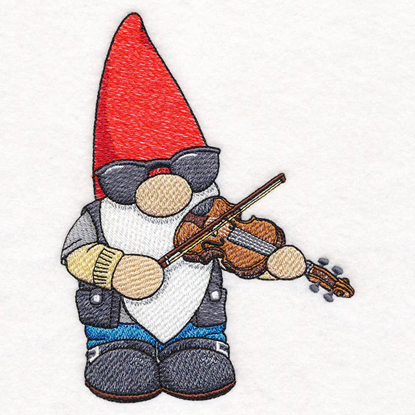 Rock Star Violinist Gnome - Image 2
