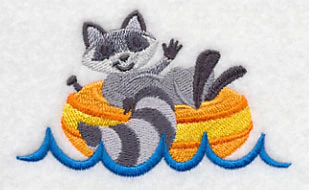 Rocky Raccoon in an Inner Tube - Image 2