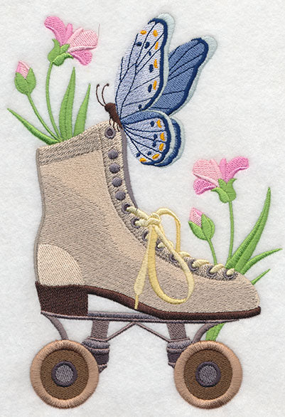 Roller Skate with Butterfly - Image 4