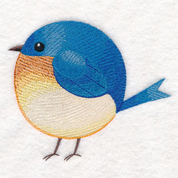 Roly-Poly Bluebird - Image 3