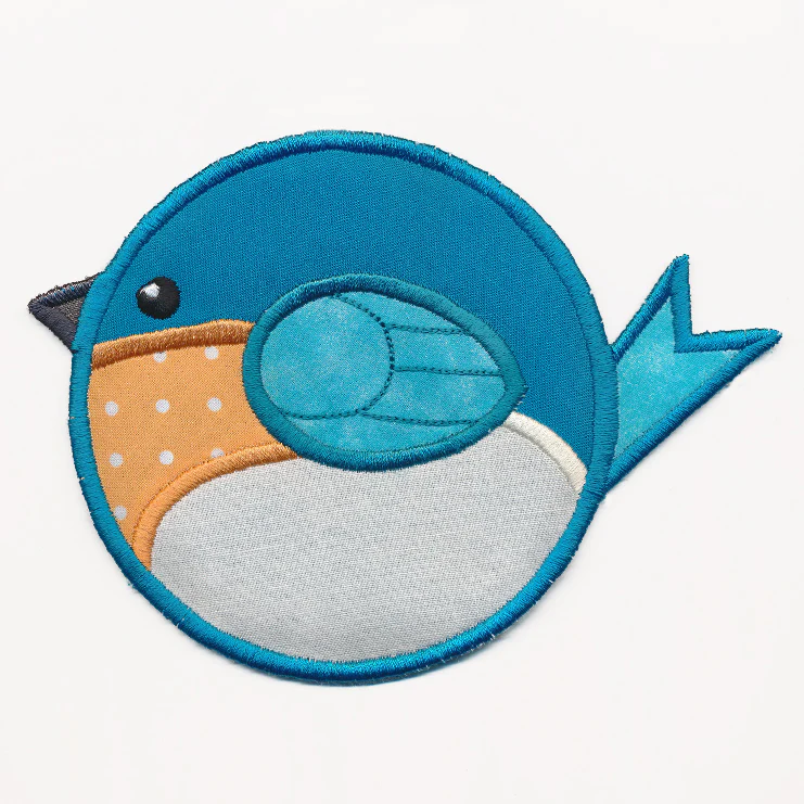 Roly-Poly Bluebird Trivet (In-the-Hoop) - Image 3