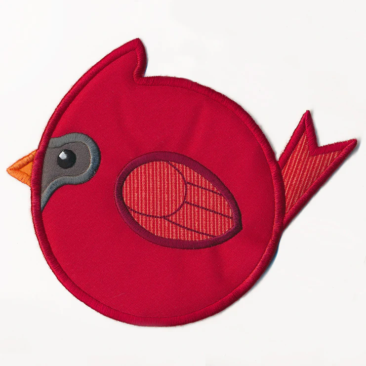 Roly-Poly Cardinal Trivet (In-the-Hoop) - Image 4