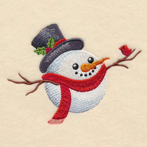 Roly-Poly Christmas Snowman - Image 3