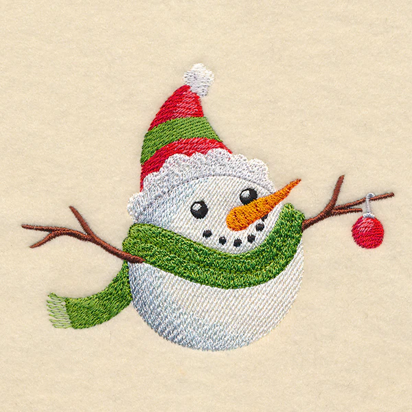 Roly-Poly Holiday Snowman - Image 3