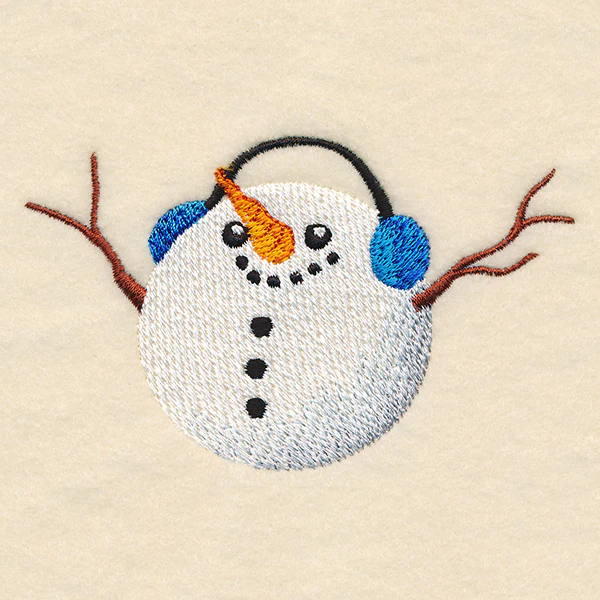 Roly-Poly Winter Snowman - Image 2