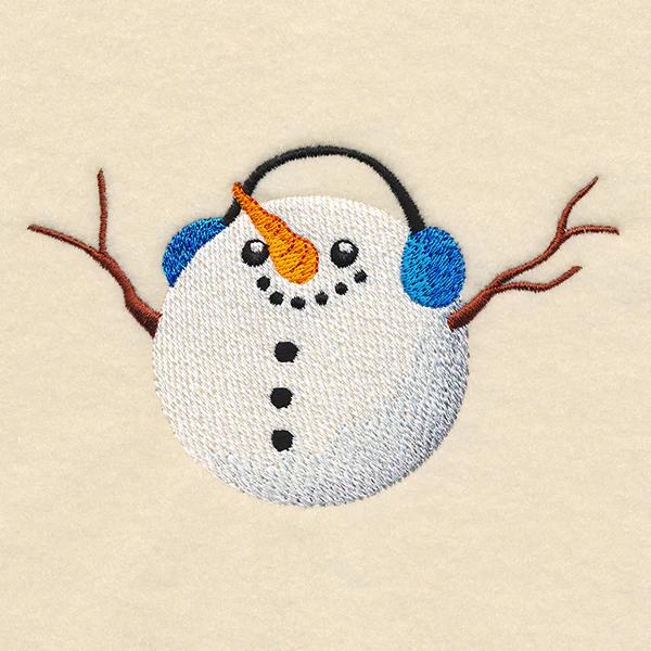 Roly-Poly Winter Snowman - Image 3