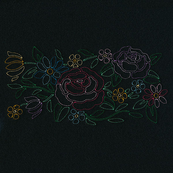 Romantic Blooms Border - Light Stitch - Image 2