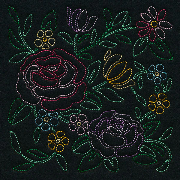 Romantic Blooms Square - Light Stitch - Image 5