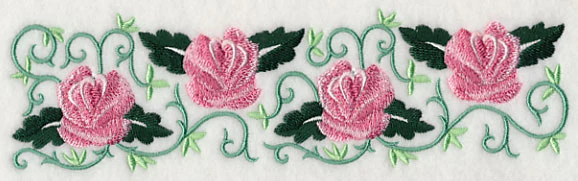 Rooster and Roses Border - Image 3