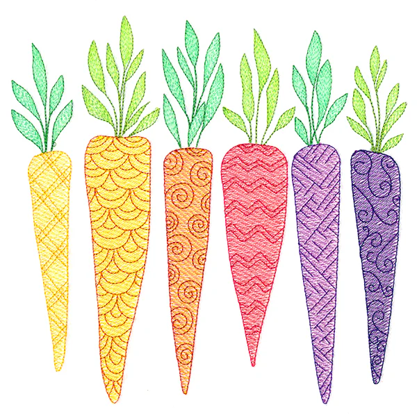 Rooting For You Carrots Border - Image 11