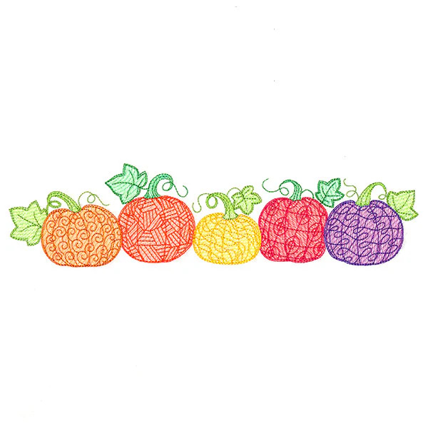 Rooting For Your Pumpkin Patch Border - Image 2