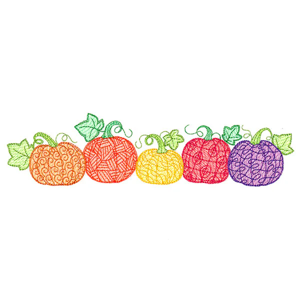 Rooting For Your Pumpkin Patch Border - Image 3