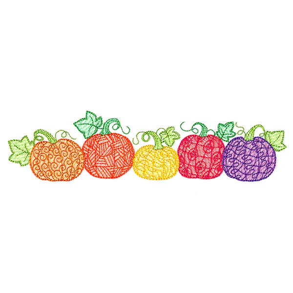 Rooting For Your Pumpkin Patch Border - Image 4