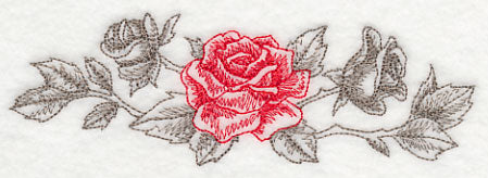 Rose Border (Toile) - Image 4