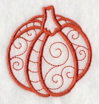 Round Autumn Pumpkin - Image 3