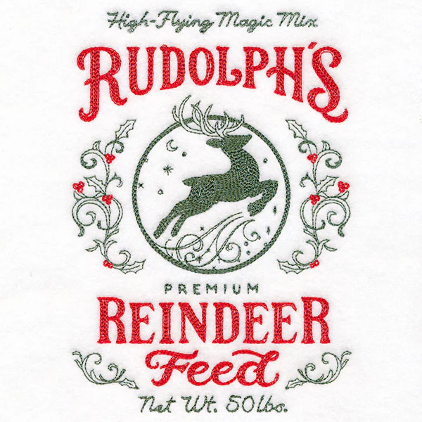 Rudolph's Reindeer Feed Christmas Market Sign - Image 5