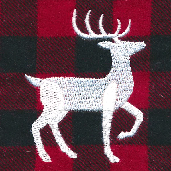 Rustic Christmas Jar Cover - Deer - Image 4