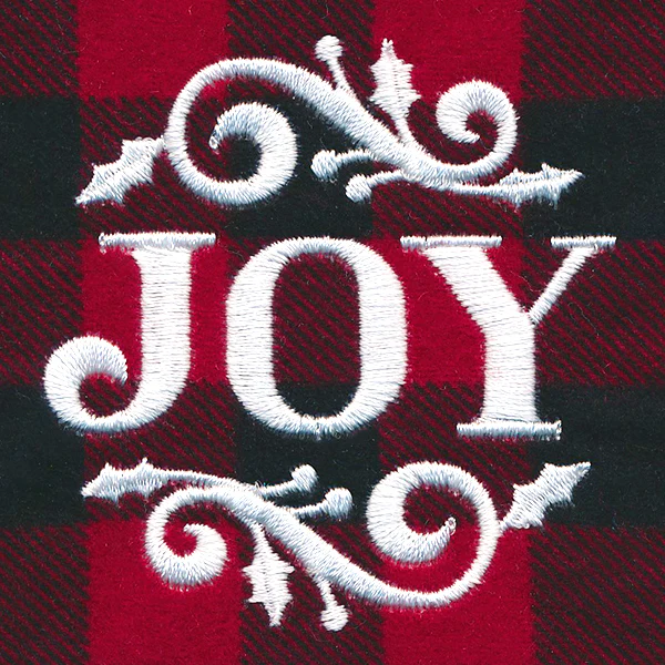 Rustic Christmas Jar Cover - Joy - Image 6