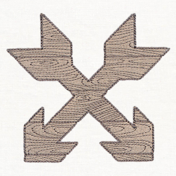 Rustic Decor - Crossed Arrows - Image 3