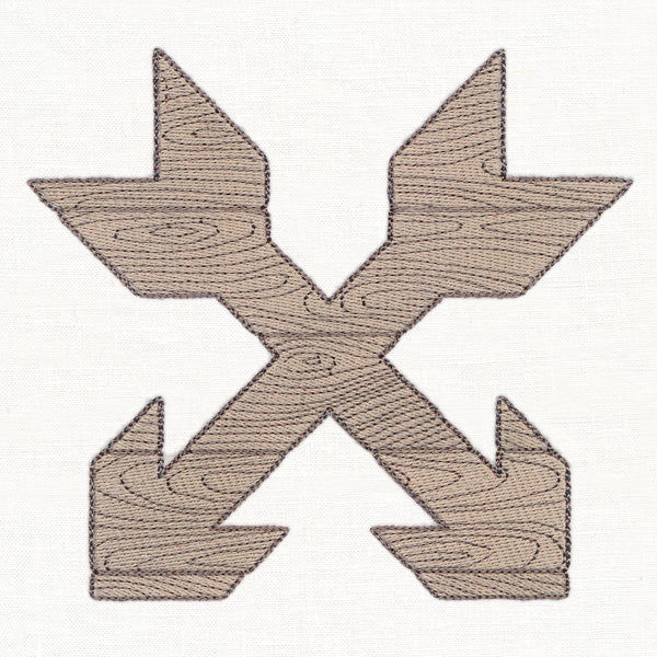 Rustic Decor - Crossed Arrows - Image 4