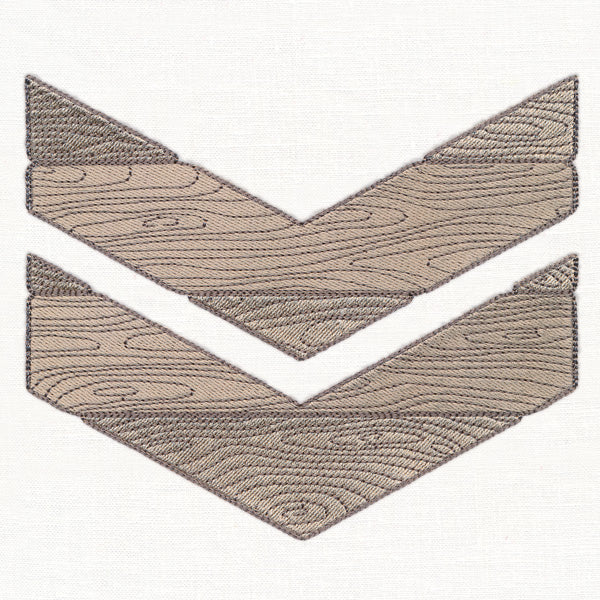 Rustic Decor - Wooden Chevron - Image 2