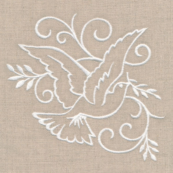 Rustic Dove Accent