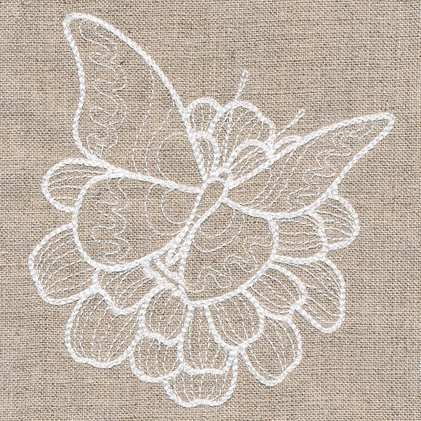 Rustic Garden Butterfly and Zinnia - Image 5
