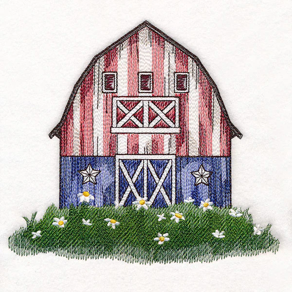 Rustic Patriotic Barn - Image 8