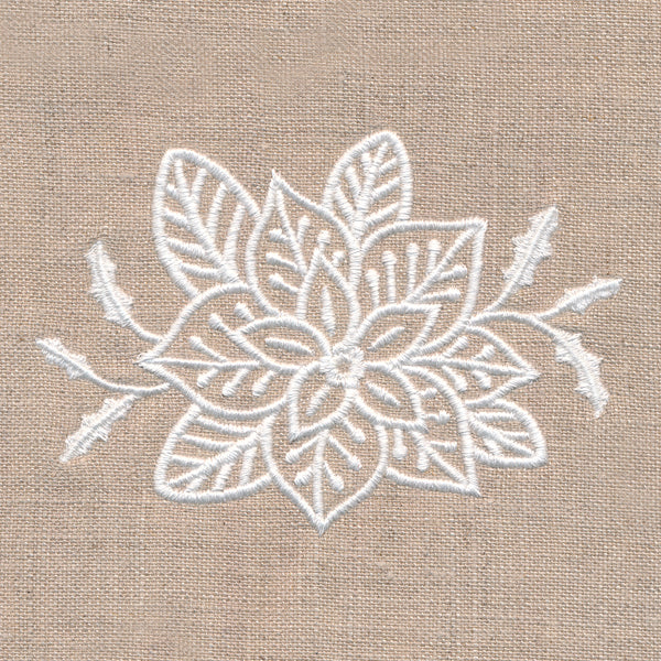 Rustic Poinsettia Accent - Image 2
