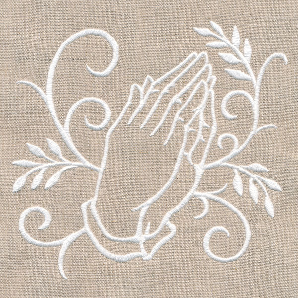 Rustic Praying Hands Accent - Image 4