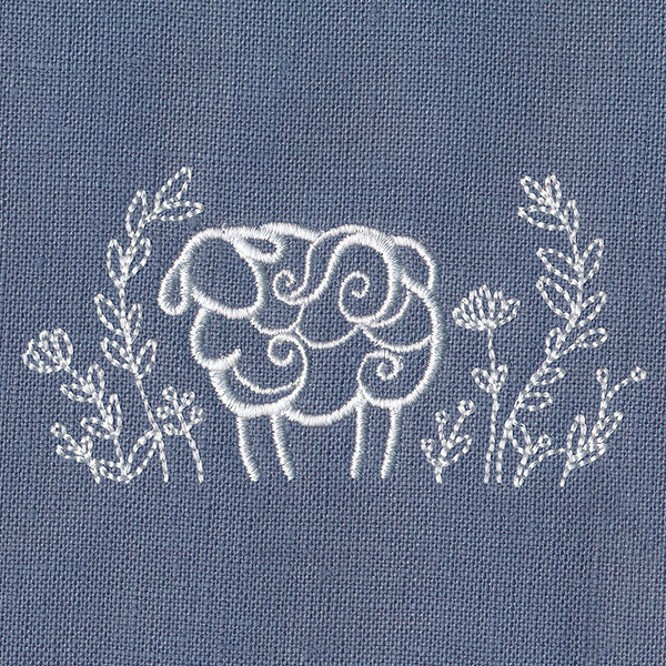 Rustic Sheep with Laurel - Image 4