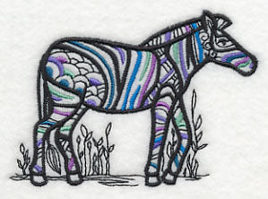 Safari Chic Zebra (Blackwork) - Image 5