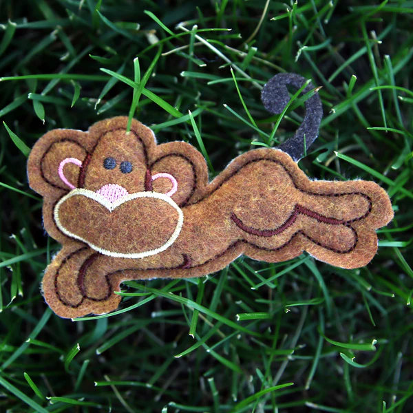 Safari Monkey Stuffie (In-the-Hoop) - Image 2