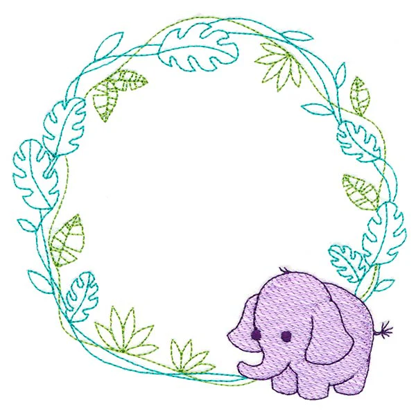 Safari Nursery Wreath - Image 4