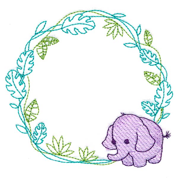Safari Nursery Wreath - Image 5