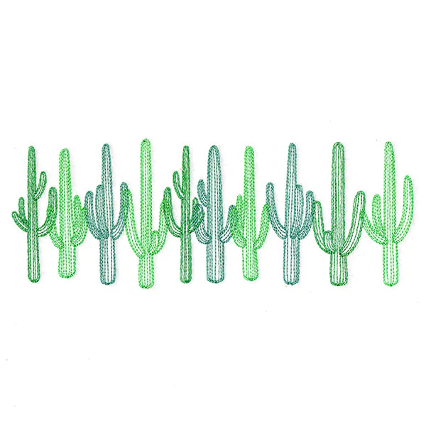 Saguaro Cactus Border - Image 3