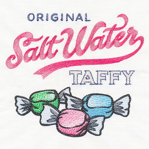 Salt Water Taffy Market Sign - Image 3
