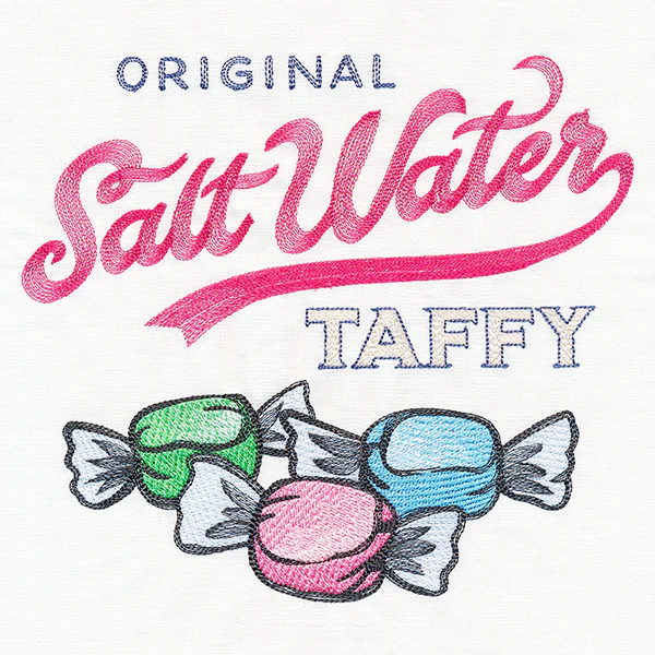 Salt Water Taffy Market Sign - Image 4