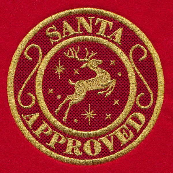 Santa Approved Official Seal (Embossed) - Image 5